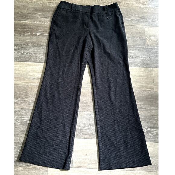 Ann Taylor Loft Outlet Dress Pants Black Gray Size 8 - Picture 1 of 4